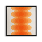 Echoes - Creamsicle Framed Canvas Print Gallery Image 3