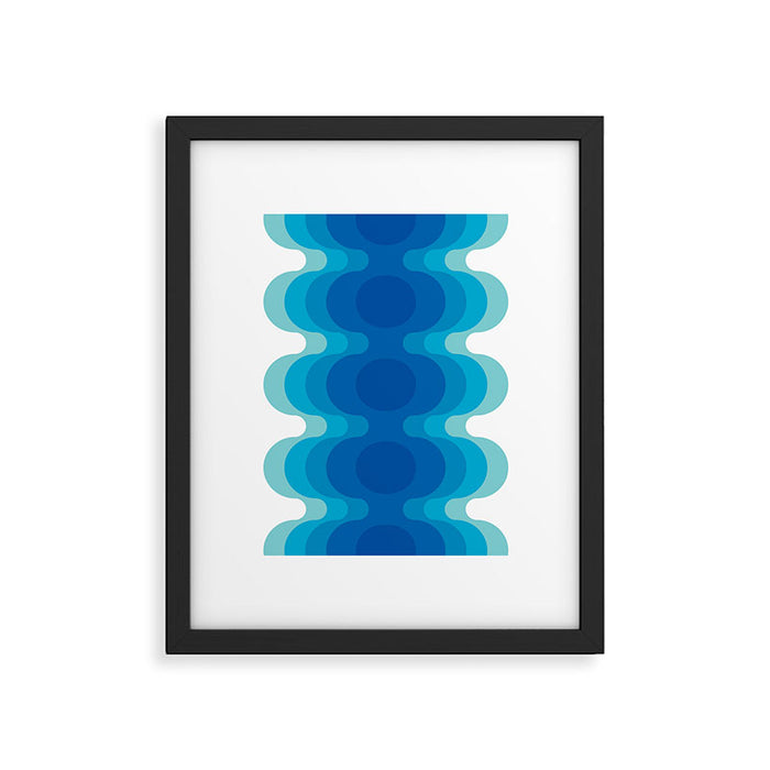 Echoes - Ocean Framed Art Print Gallery Image 1