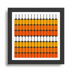 Flame Capsule Framed Art Print Gallery Image 1