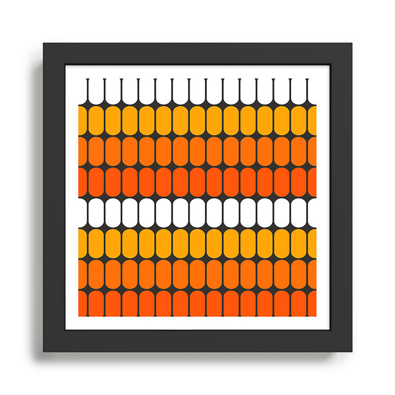 Flame Capsule Framed Art Print Gallery Image 1