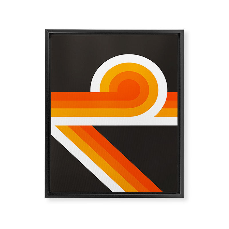 Flame Looper Framed Canvas Print Gallery Image 6