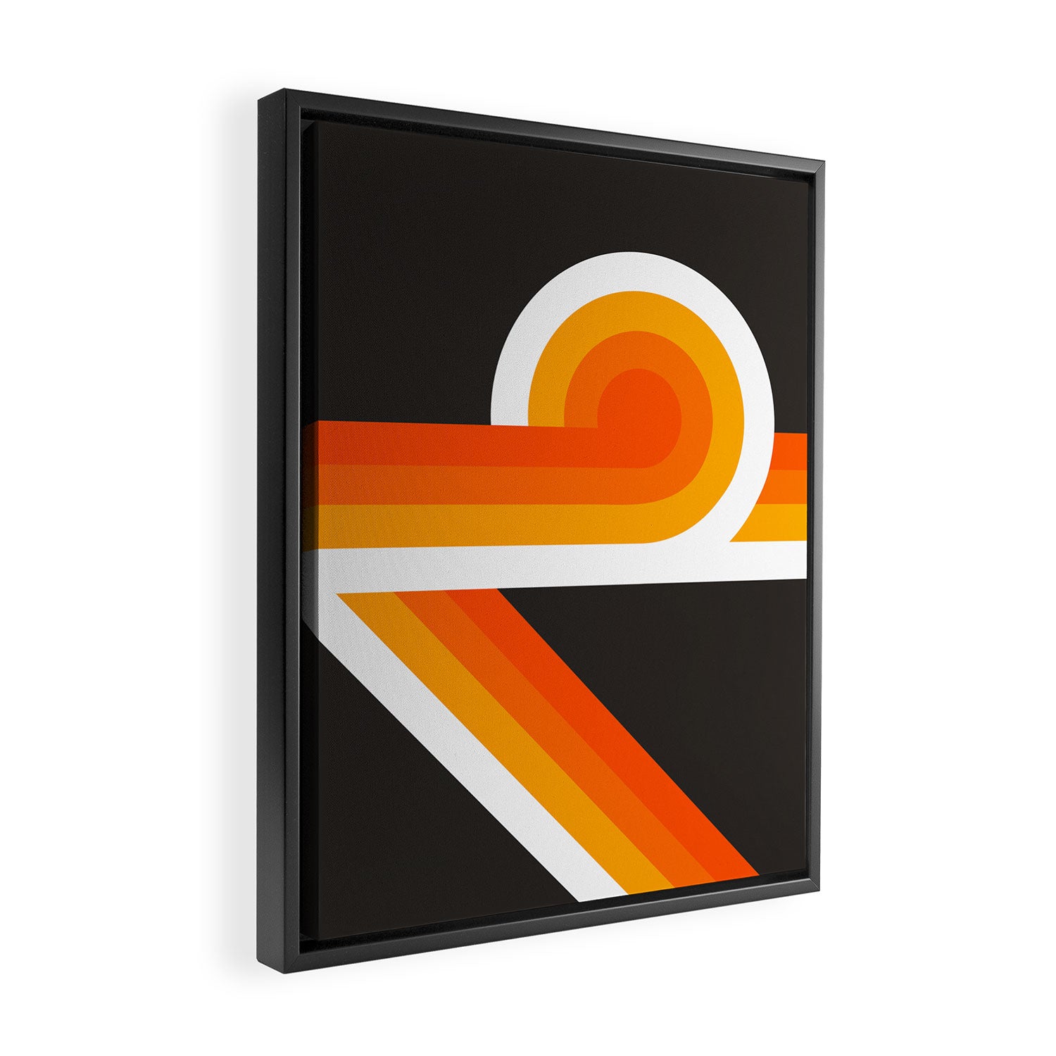 Flame Looper Framed Canvas Print Gallery Image 2