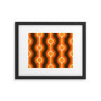 Golden Canyon Drops Framed Art Print Gallery Image 6