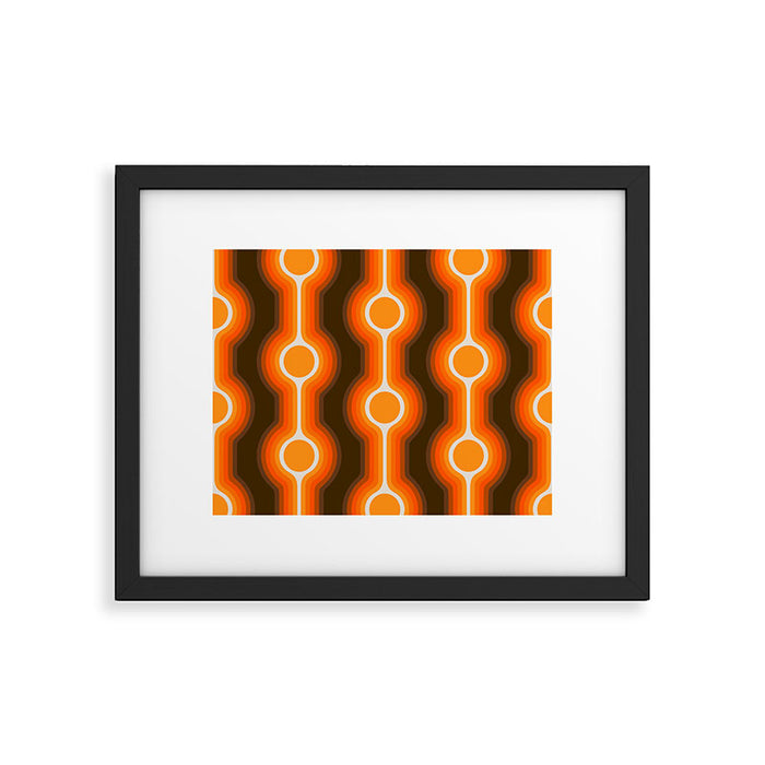 Golden Canyon Drops Framed Art Print Gallery Image 1