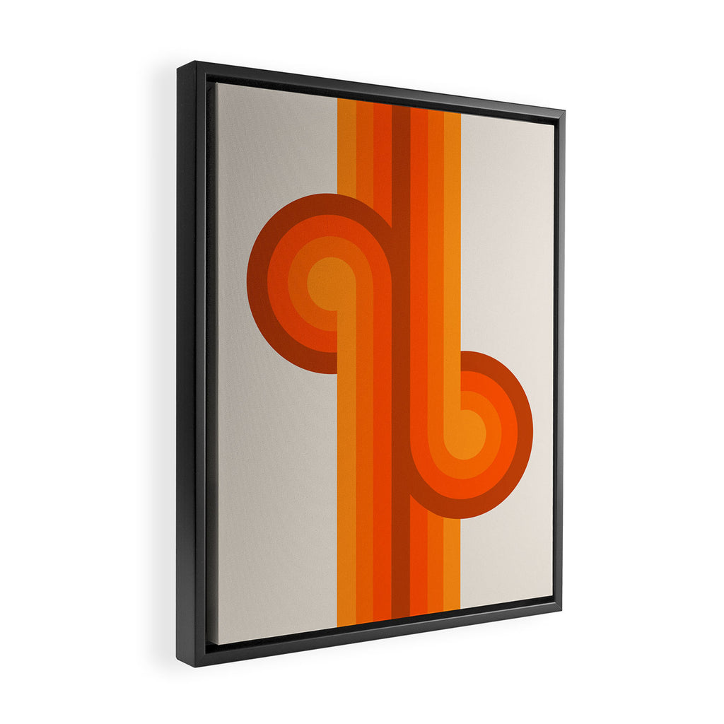 Golden Knots Framed Canvas Print Gallery Image 2