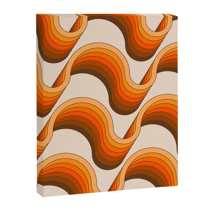 Golden Ribbons Canvas Print Gallery Image 1