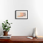 Golden Silhouettes Framed Art Print Gallery Image 2