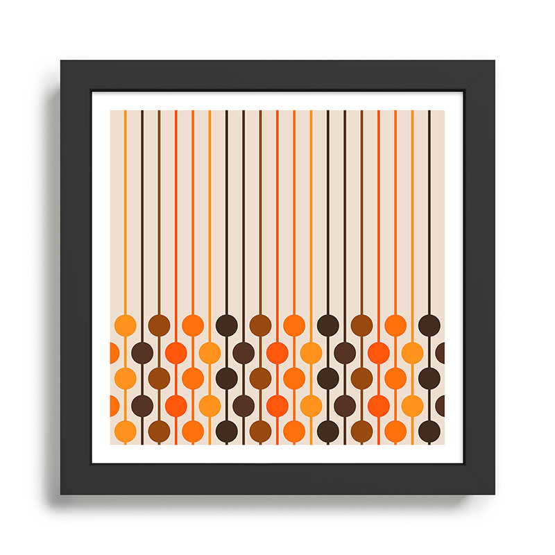 Golden Sixlet Framed Art Print Gallery Image 1