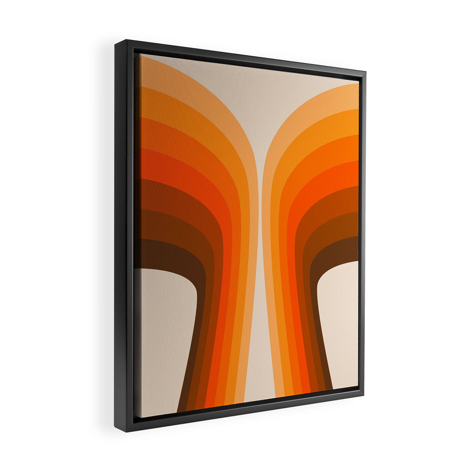 Golden Wing Framed Canvas Print Gallery Image 2