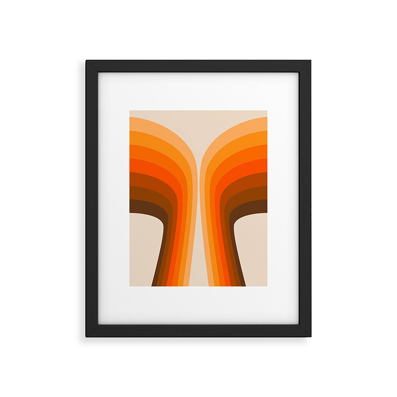 Golden Wing Framed Art Print Gallery Image 6