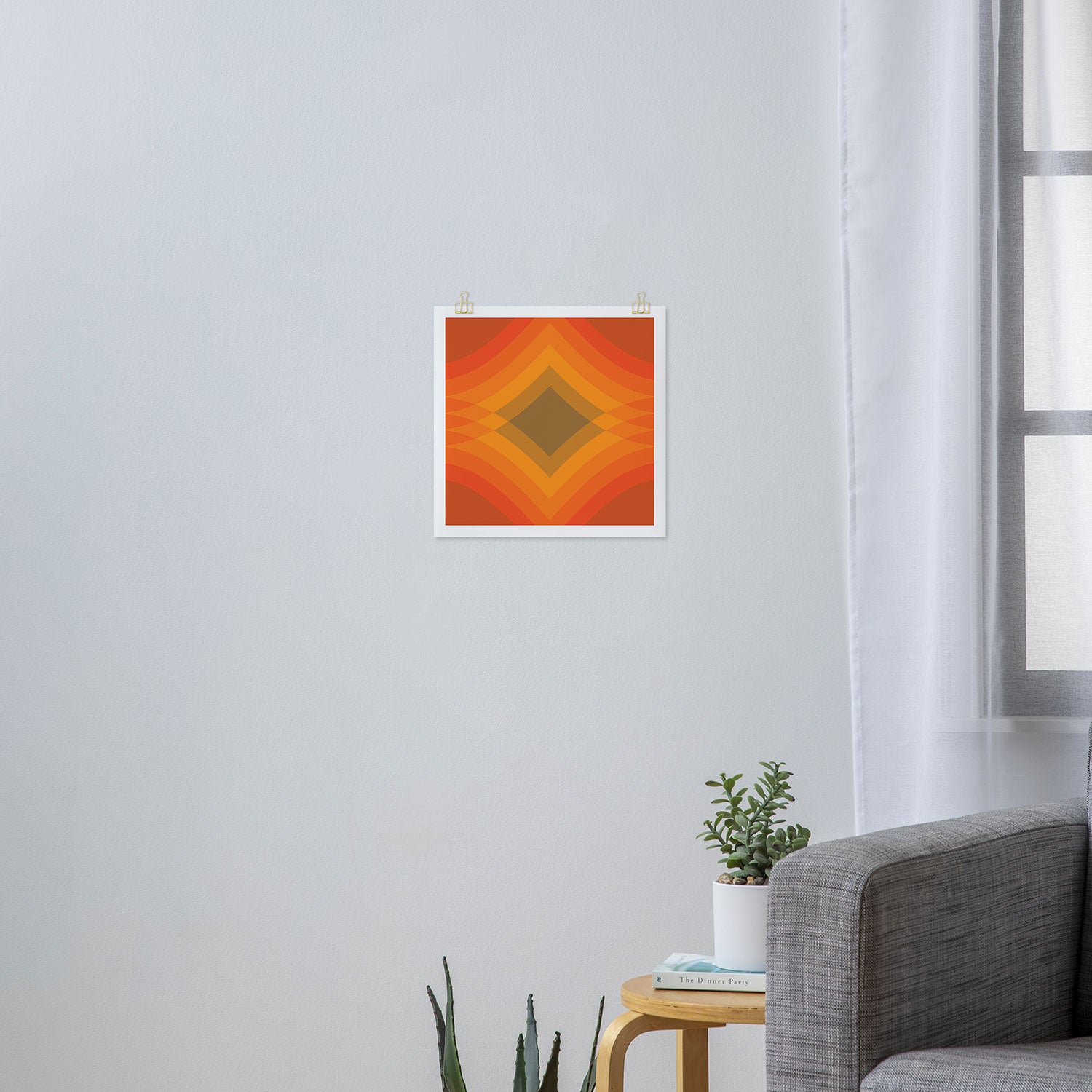 Harvest Stack Art Print Gallery Image 3