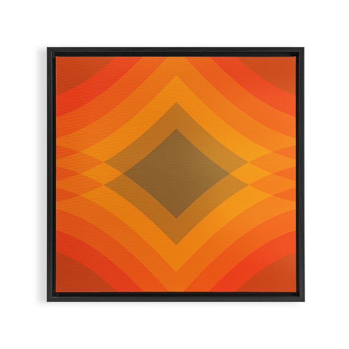 Harvest Stack Framed Canvas Print Gallery Image 1