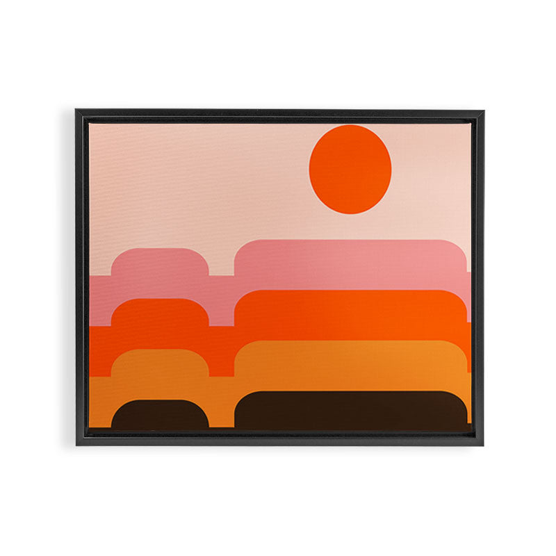 Honey Hills Framed Canvas Print Gallery Image 8