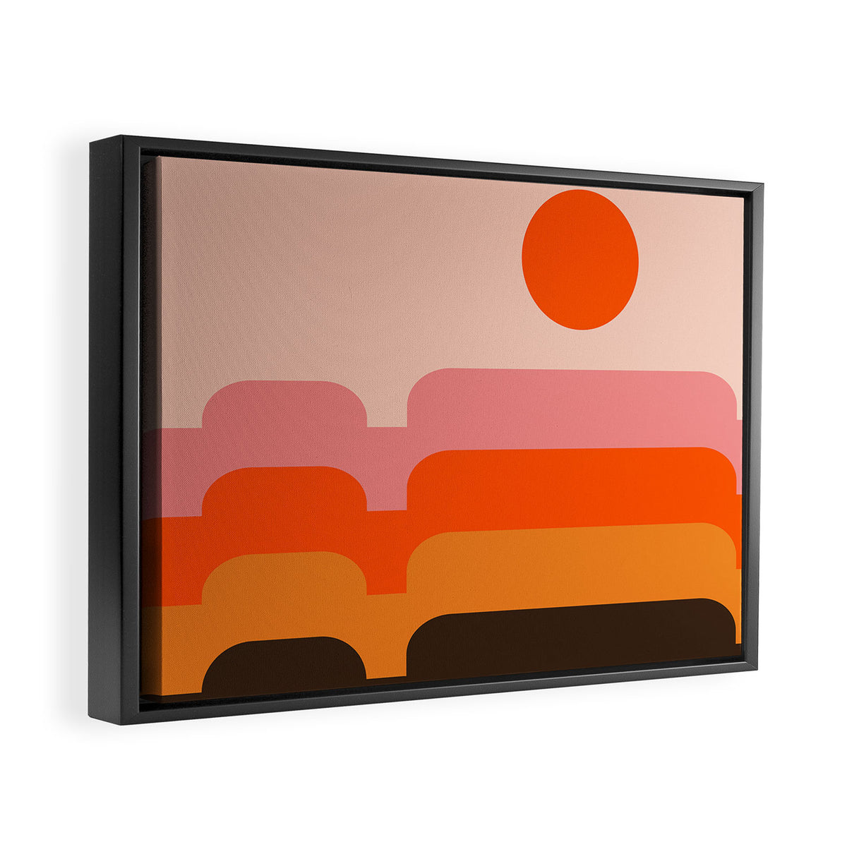 Honey Hills Framed Canvas Print Gallery Image 2