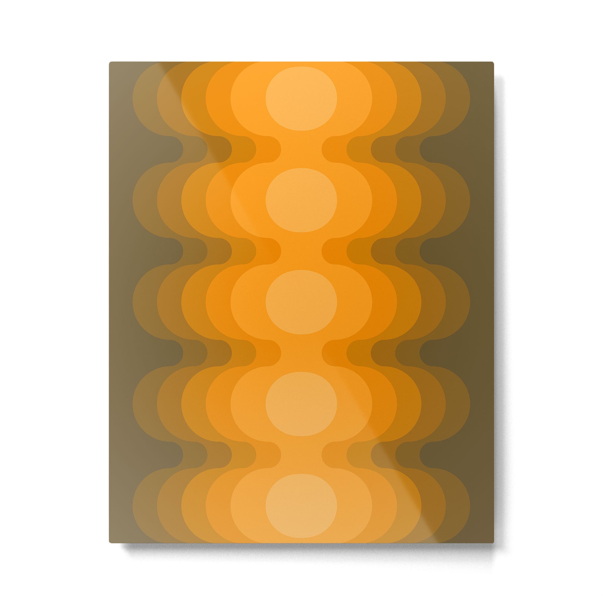 Maize Echo Out Metal Print Gallery Image 6