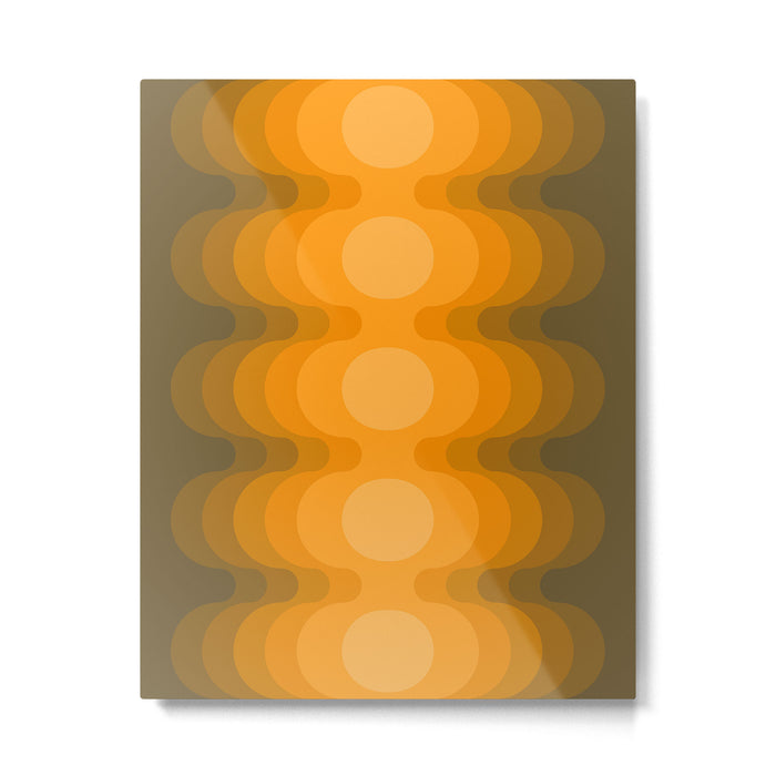 Maize Echo Out Metal Print Gallery Image 1