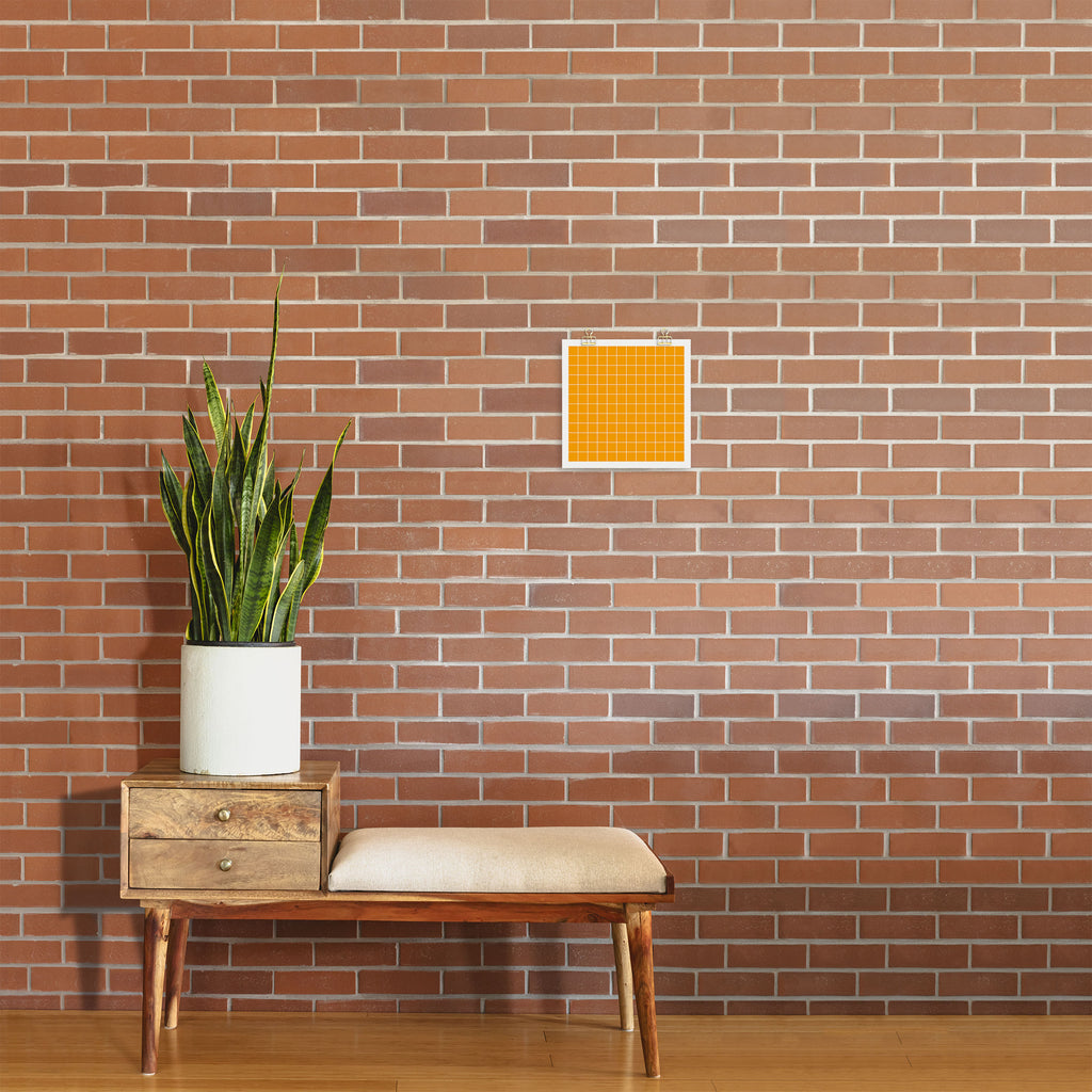Marigold Grid Art Print Gallery Image 2