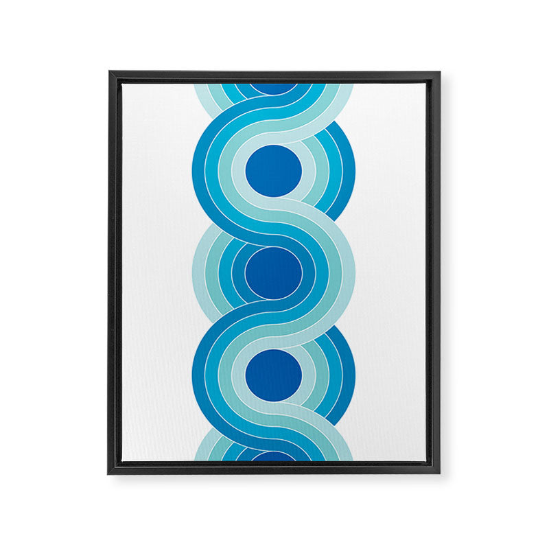 Ocean Chain Framed Canvas Print Gallery Image 6