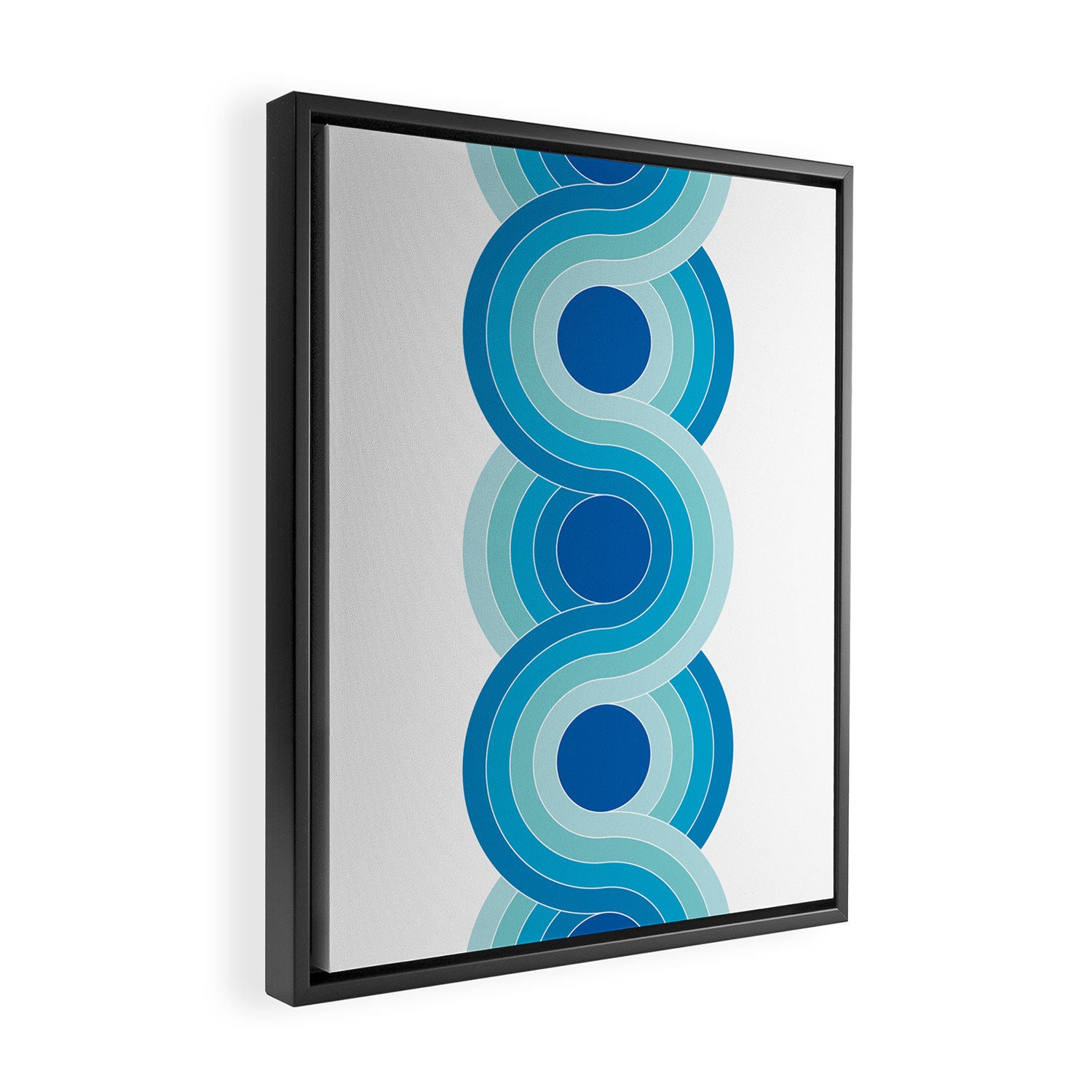 Ocean Chain Framed Canvas Print Gallery Image 2