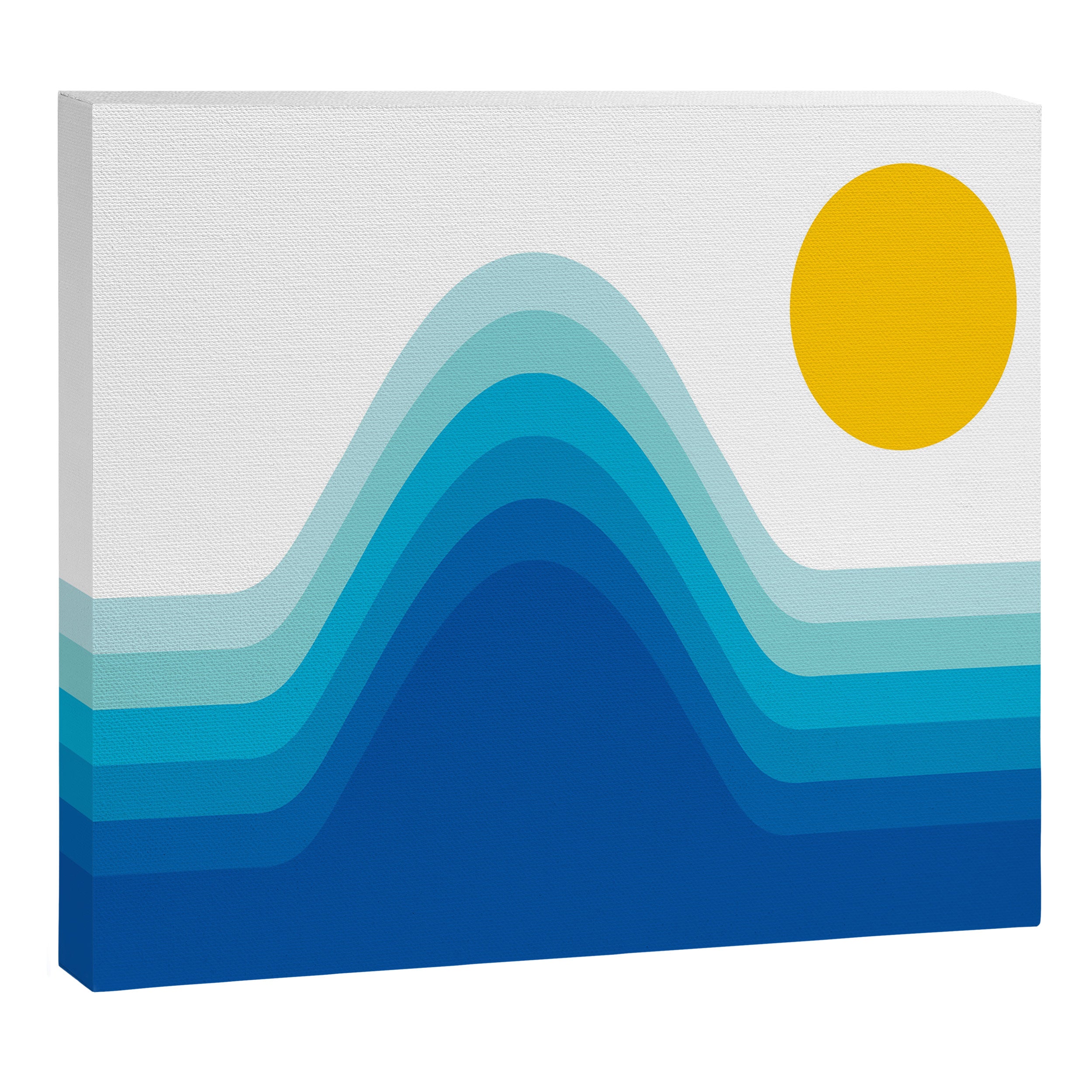 Ocean Horizon Canvas Print Gallery Image 12