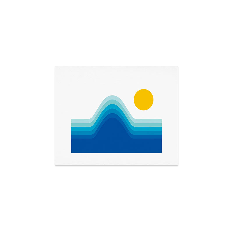 Ocean Horizon Art Print Gallery Image 1