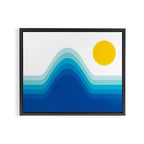 Ocean Horizon Framed Canvas Print Gallery Image 12