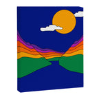 Rainbow Ravine Canvas Print Gallery Image 8