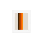 Retro Golden Rainbow - Straight Art Print Gallery Image 1