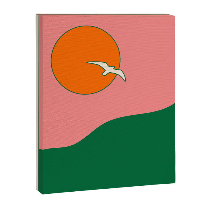 Soar - Pink Canvas Print Gallery Image 1