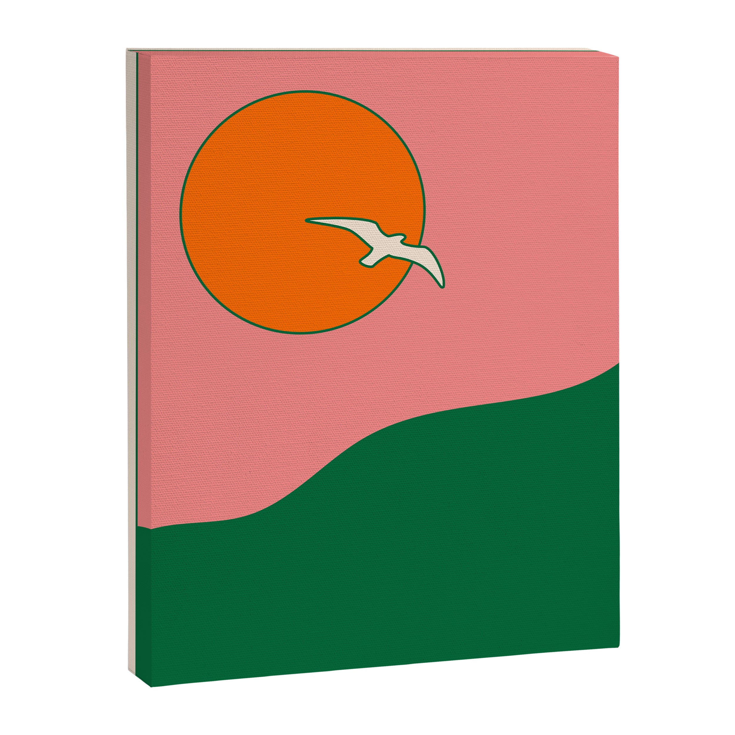 Soar - Pink Canvas Print Gallery Image 6