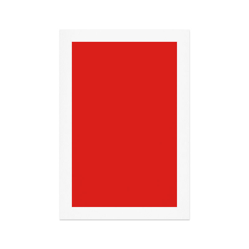 Solid Shades - Cherry Art Print Gallery Image 1