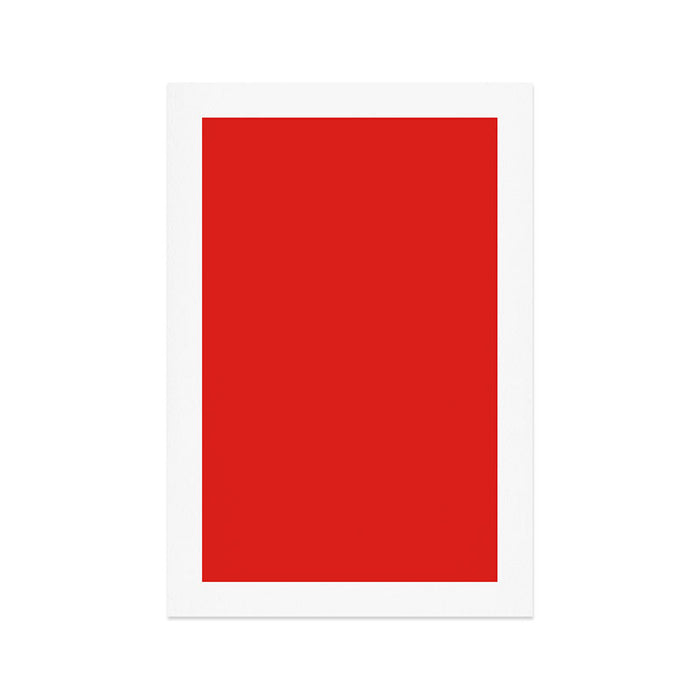 Solid Shades - Cherry Art Print Gallery Image 1