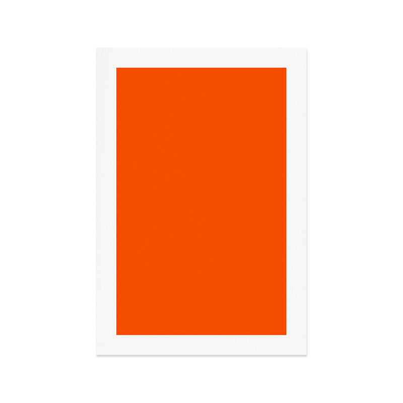 Solid Shades - Flame Art Print Gallery Image 1