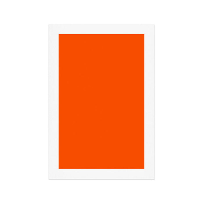 Solid Shades - Flame Art Print Gallery Image 1