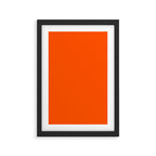 Solid Shades - Flame Framed Art Print Gallery Image 3
