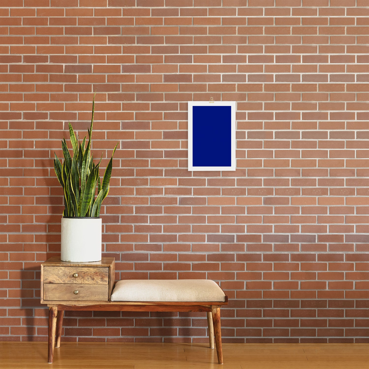Solid Shades - Indigo Art Print Gallery Image 2