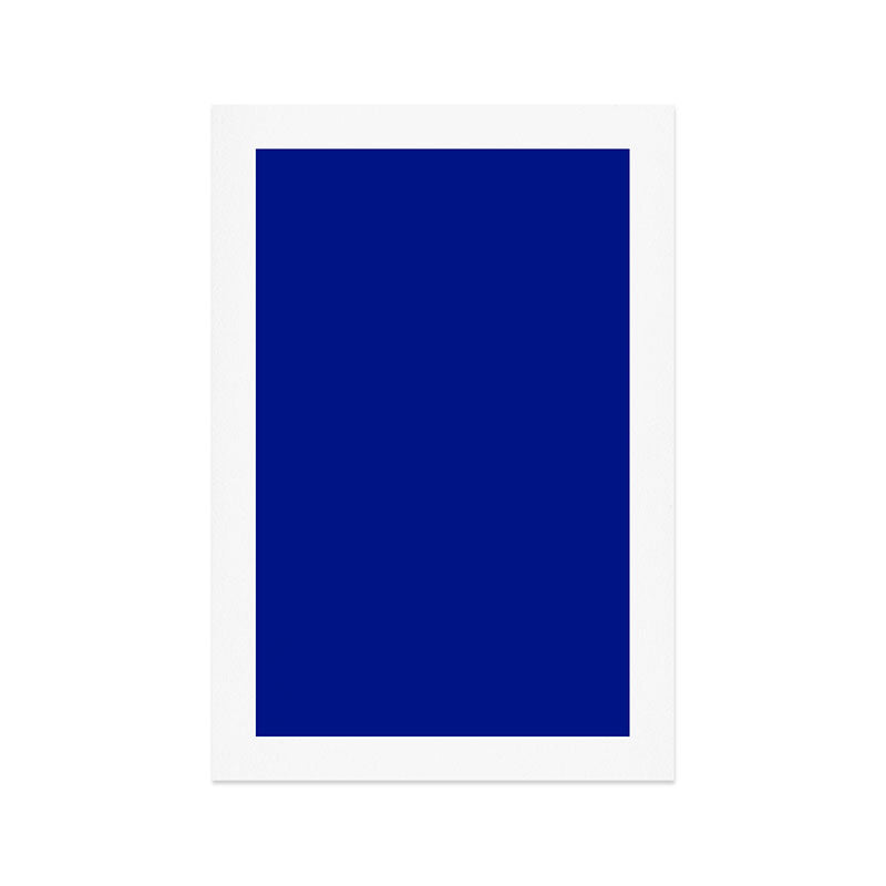 Solid Shades - Indigo Art Print Gallery Image 1