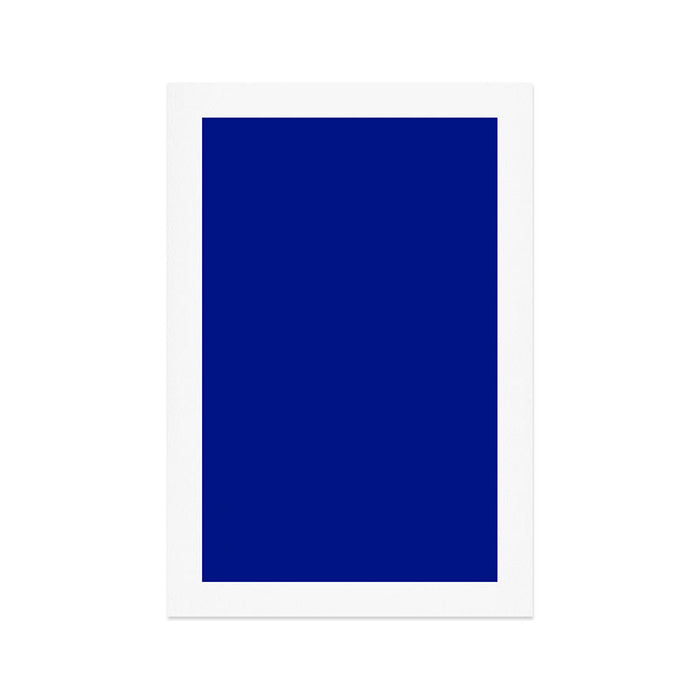 Solid Shades - Indigo Art Print Gallery Image 1