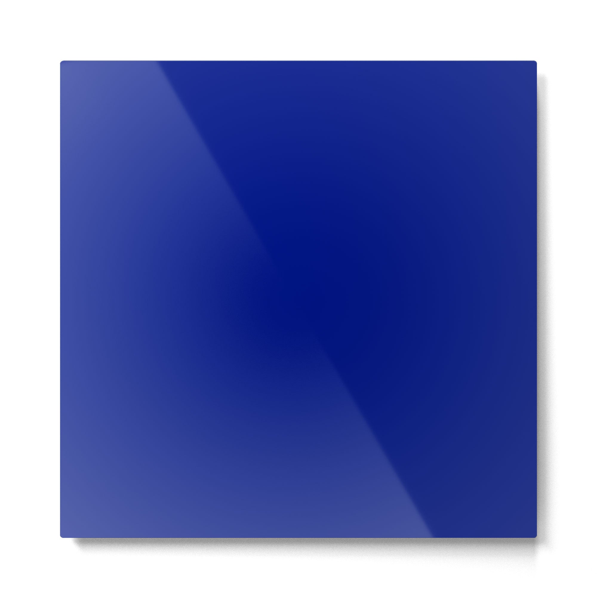 Solid Shades - Indigo Metal Print Gallery Image 2