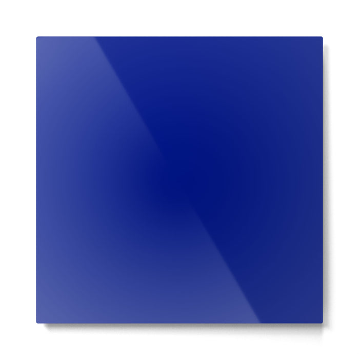 Solid Shades - Indigo Metal Print Gallery Image 1