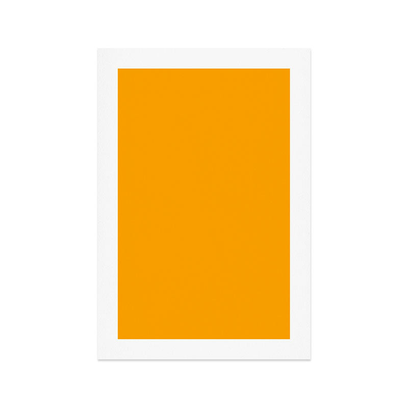 Solid Shades - Marigold Art Print Gallery Image 1