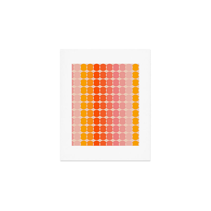 Strawberry Dots Art Print Gallery Image 1