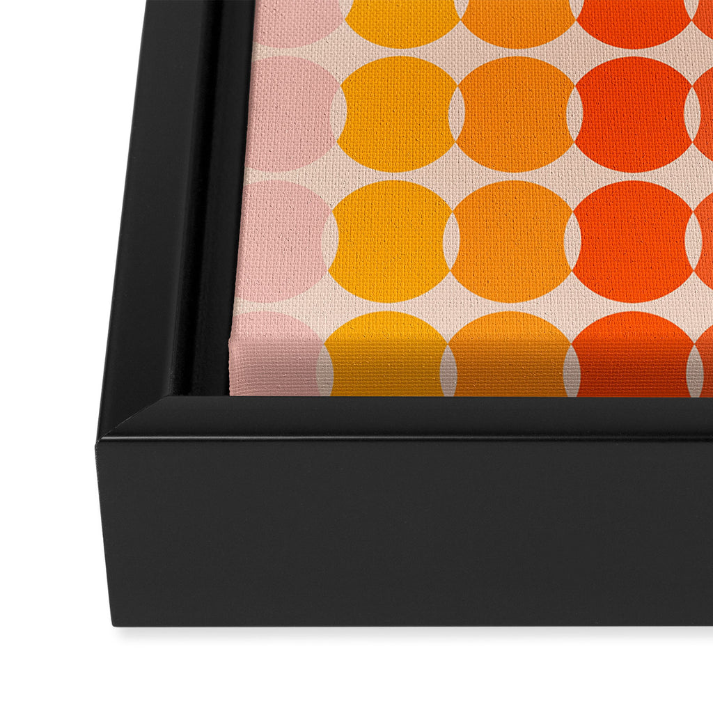 Strawberry Dots Framed Canvas Print Gallery Image 3