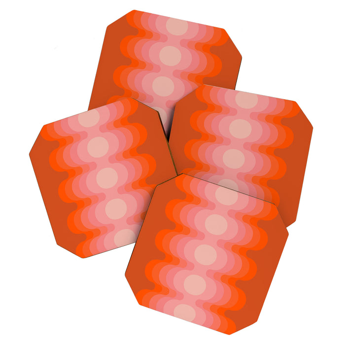Strawberry Echo Out Coaster Gallery Image 1