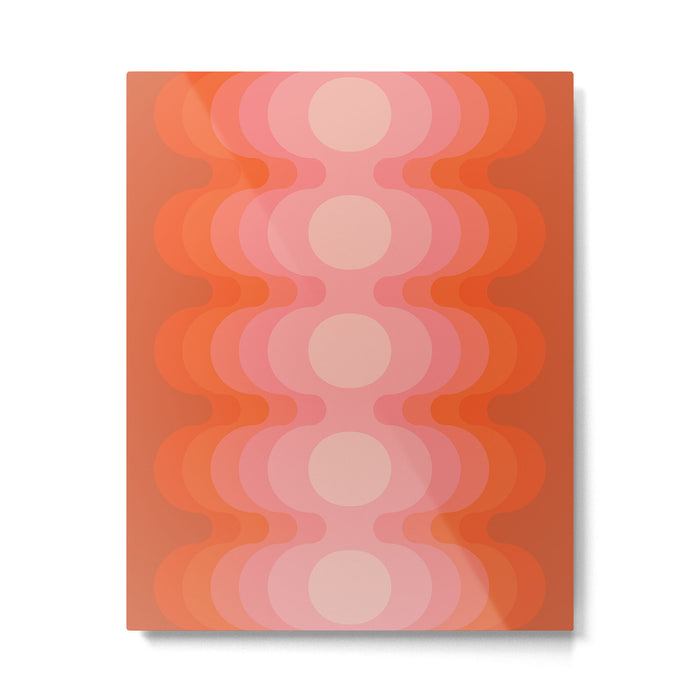 Strawberry Echo Out Metal Print Gallery Image 1
