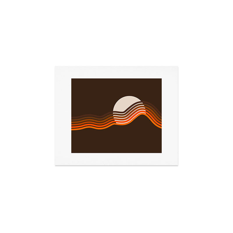 Sundown Stripes Art Print Gallery Image 1