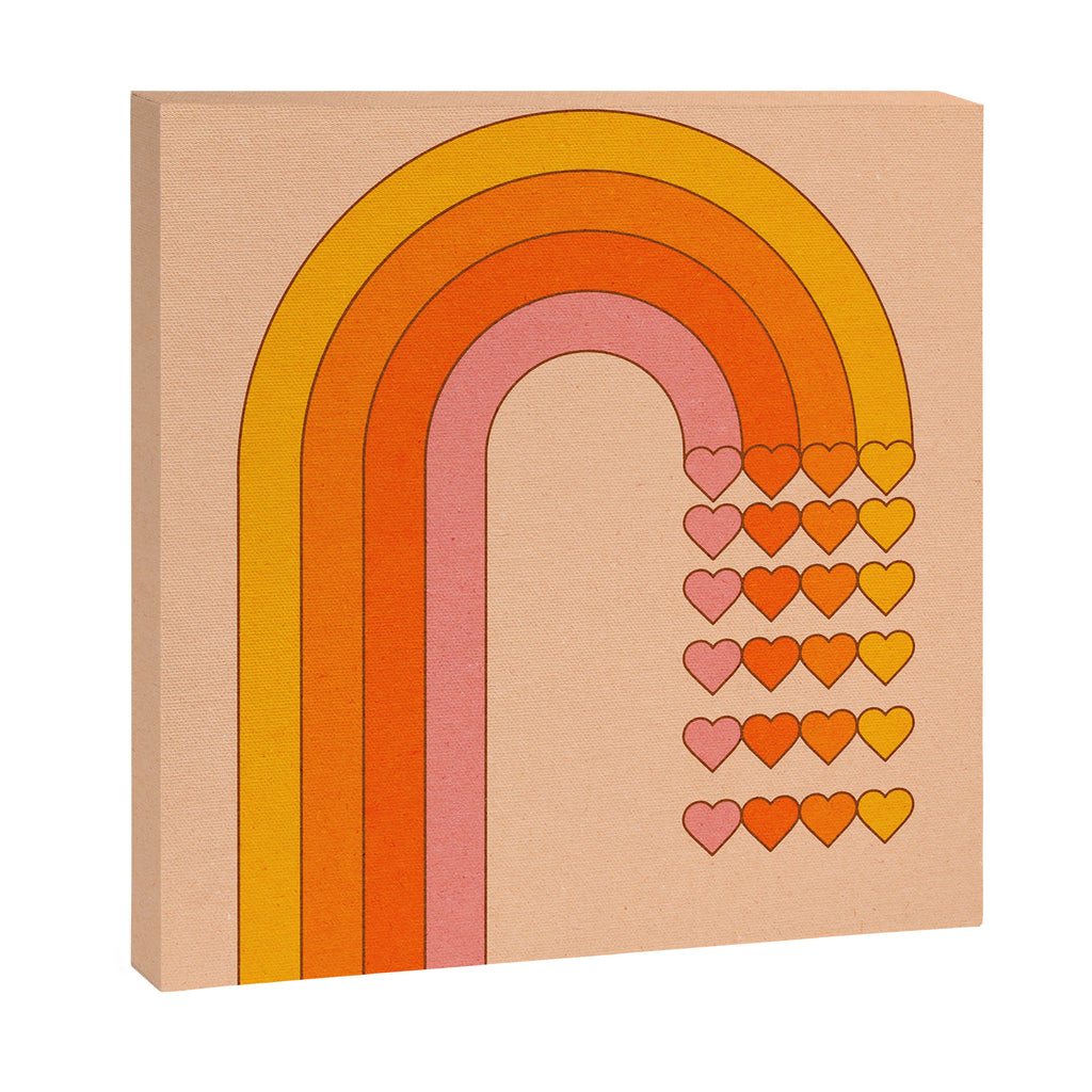 Sweetheart Rainbow Canvas Print Gallery Image 3