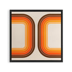 Tan Tunnel Framed Canvas Print Gallery Image 3