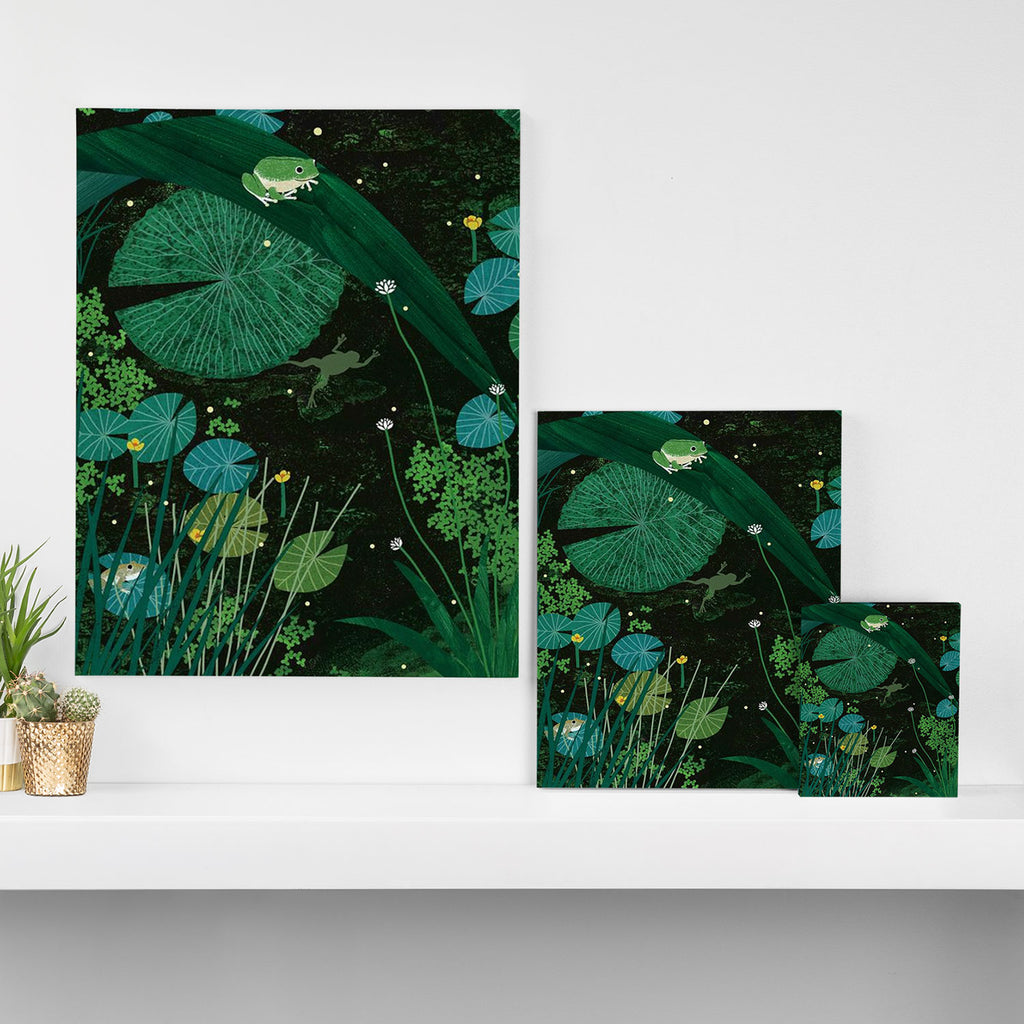 Frog Pond Canvas Print Gallery Image 3