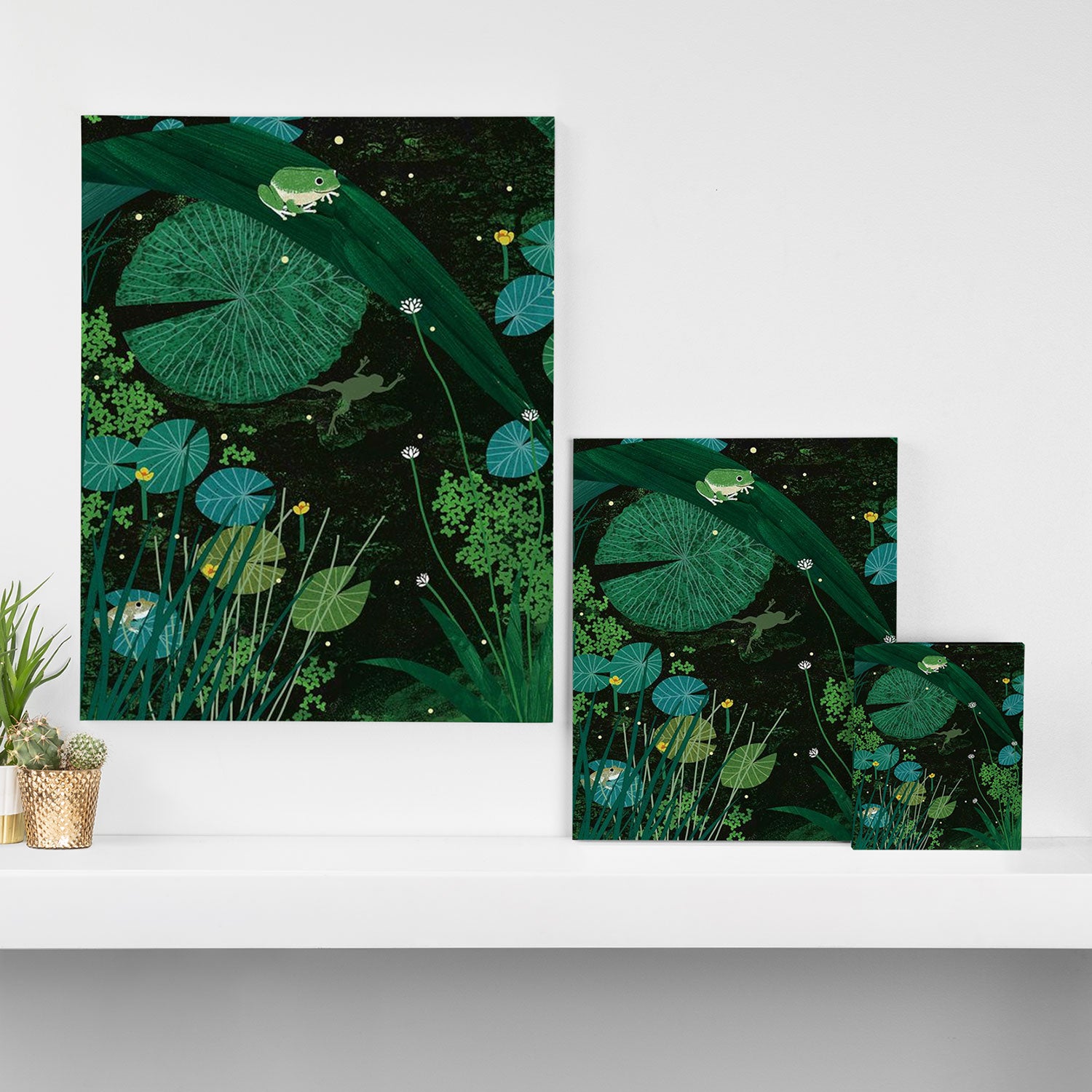 Frog Pond Canvas Print Gallery Image 3
